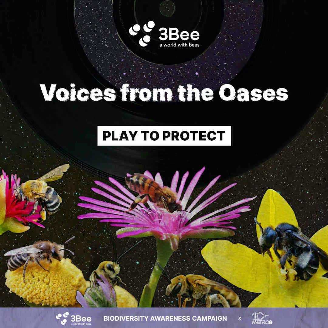 "Voices from the Oases": 3Bee's playlist for biodiversity