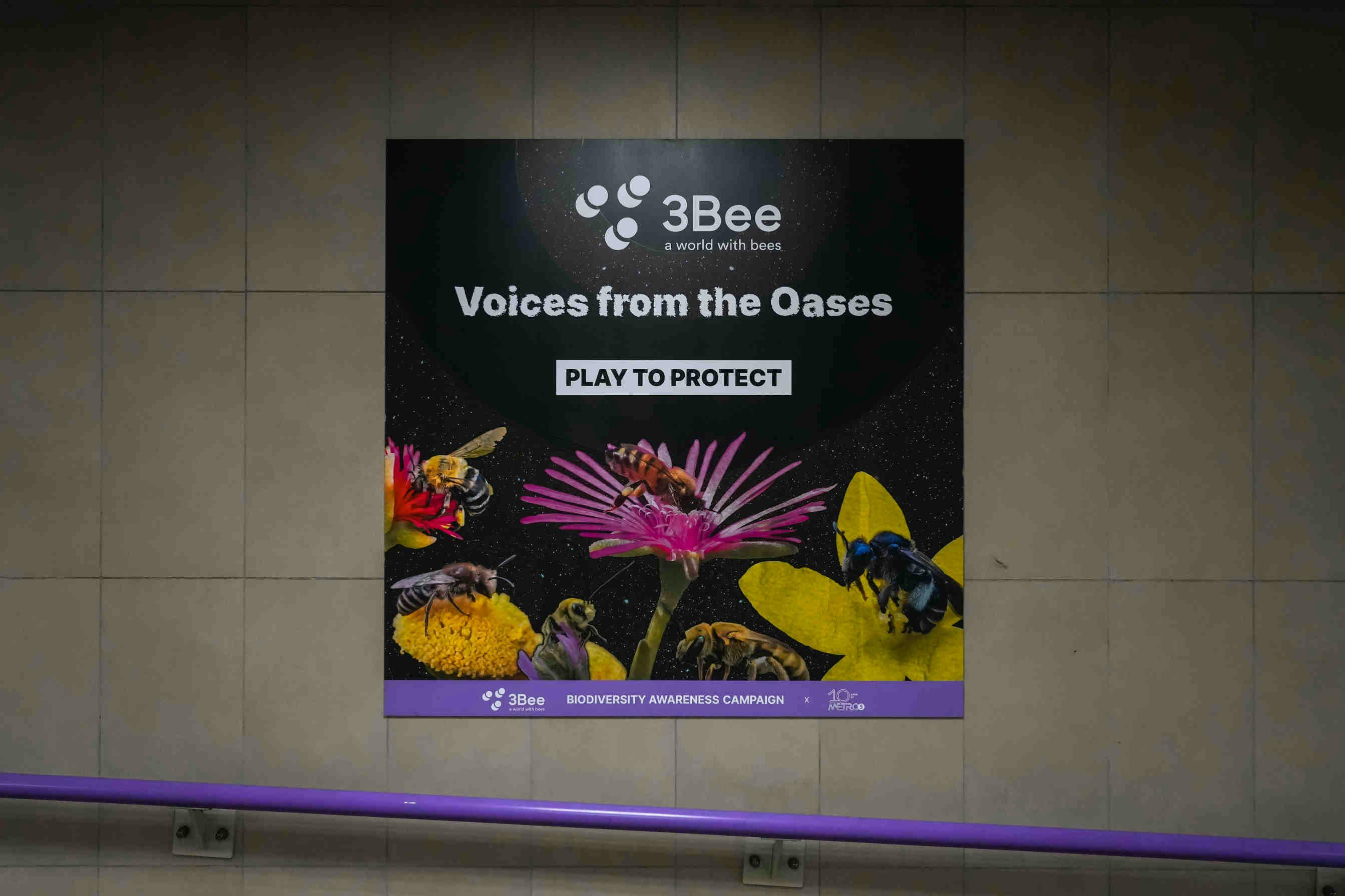Voces de los Oasis": la playlist de 3Bee para la biodiversid
